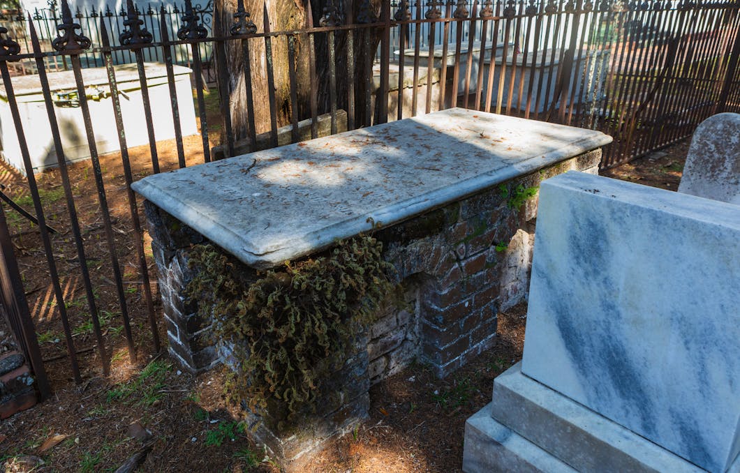 Brick Tomb, St. Helena's Anglican Church - Beaufort, SC