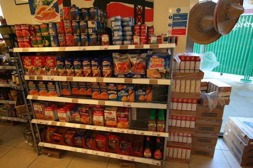 american food at partridge's