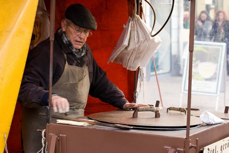 roasted chestnut vendor