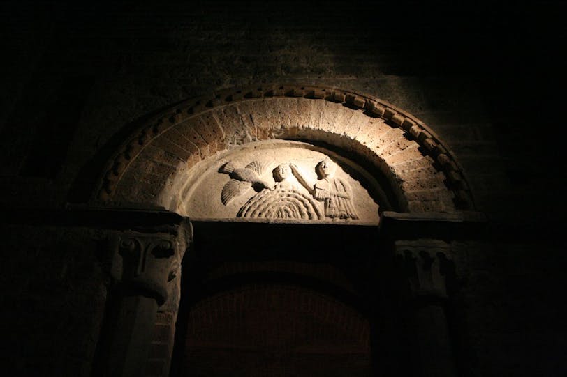 romanesque lower basilica