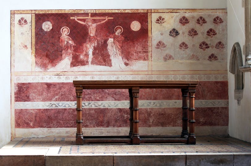 Crucifixion Mural, c.1340