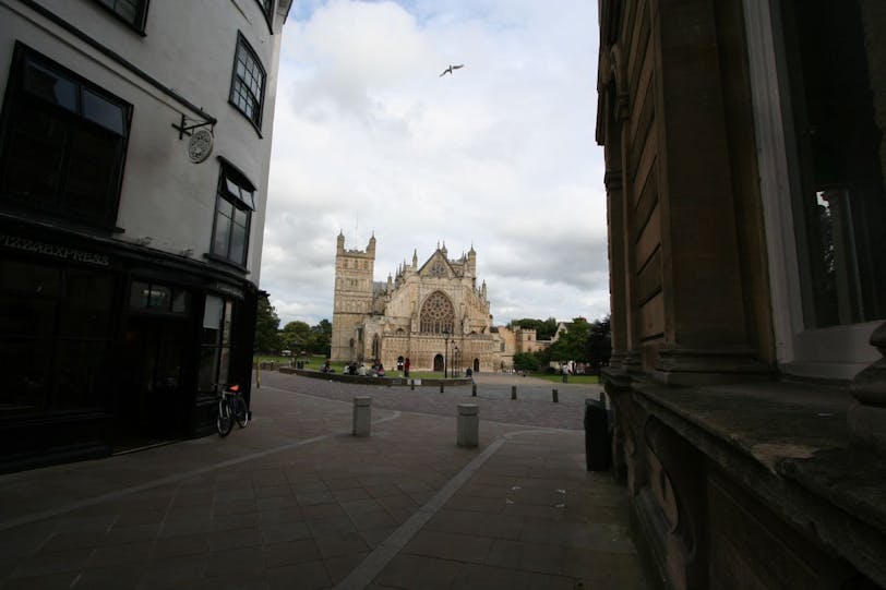 exeter cathedral & pizza express