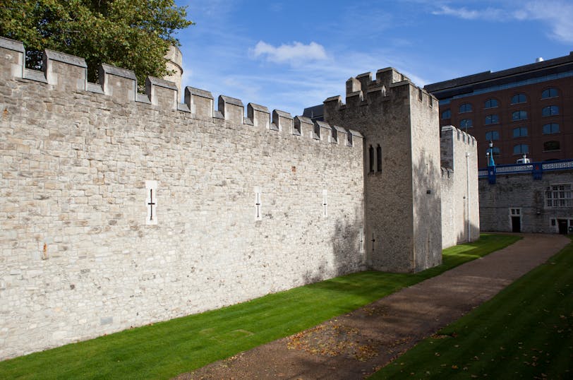 South Wall, East Corner