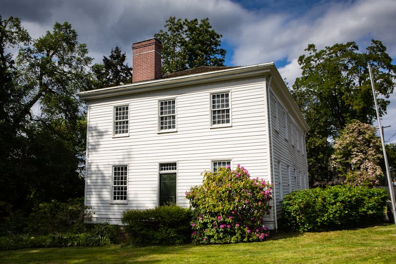 McLoughlin House from SE, Oregon City, Oregon