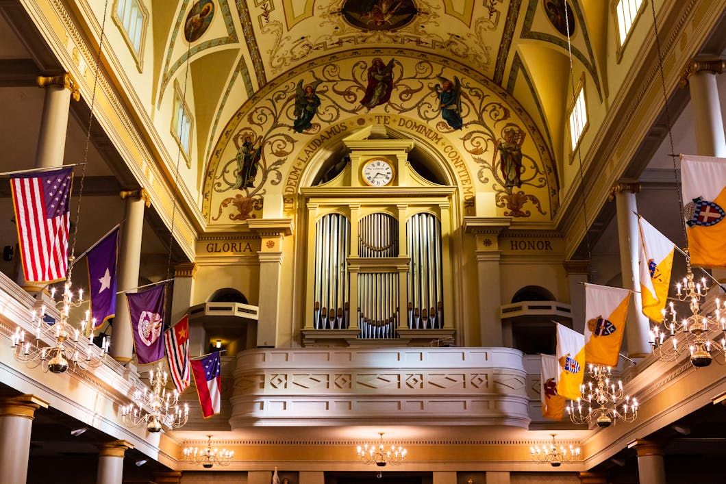 Organ, St. Louis Cathedral, New Orleans, Louisiana