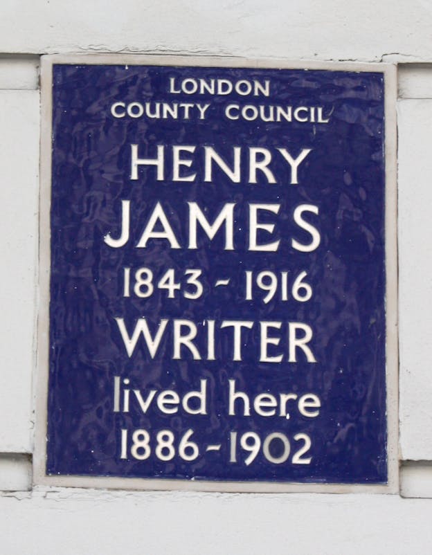 Henry James Blue Plaque