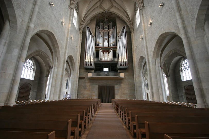 nave looking west