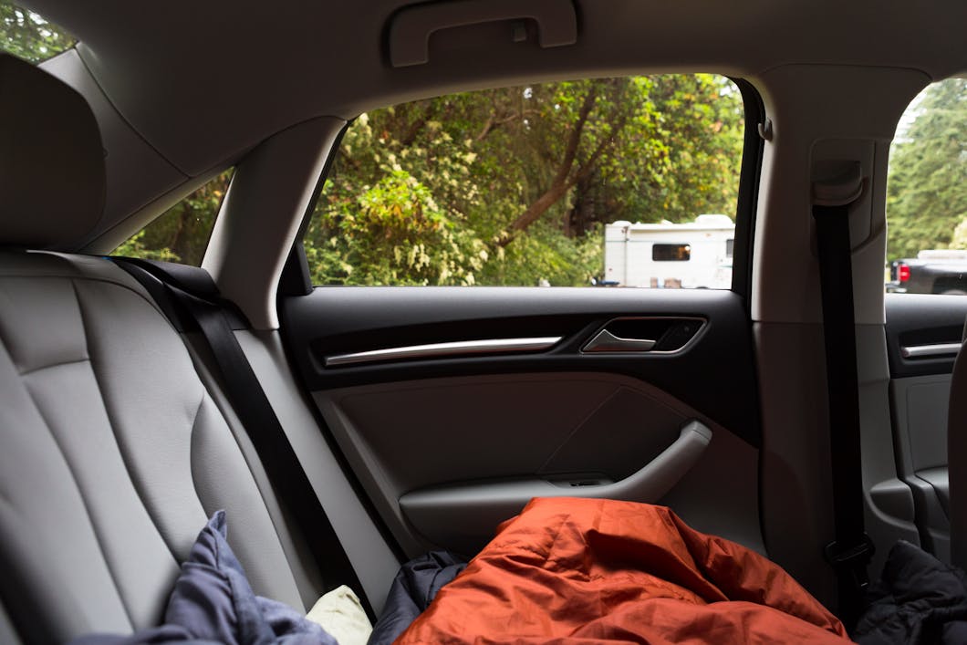 Car Camping, Fort Worden State Park, Washington