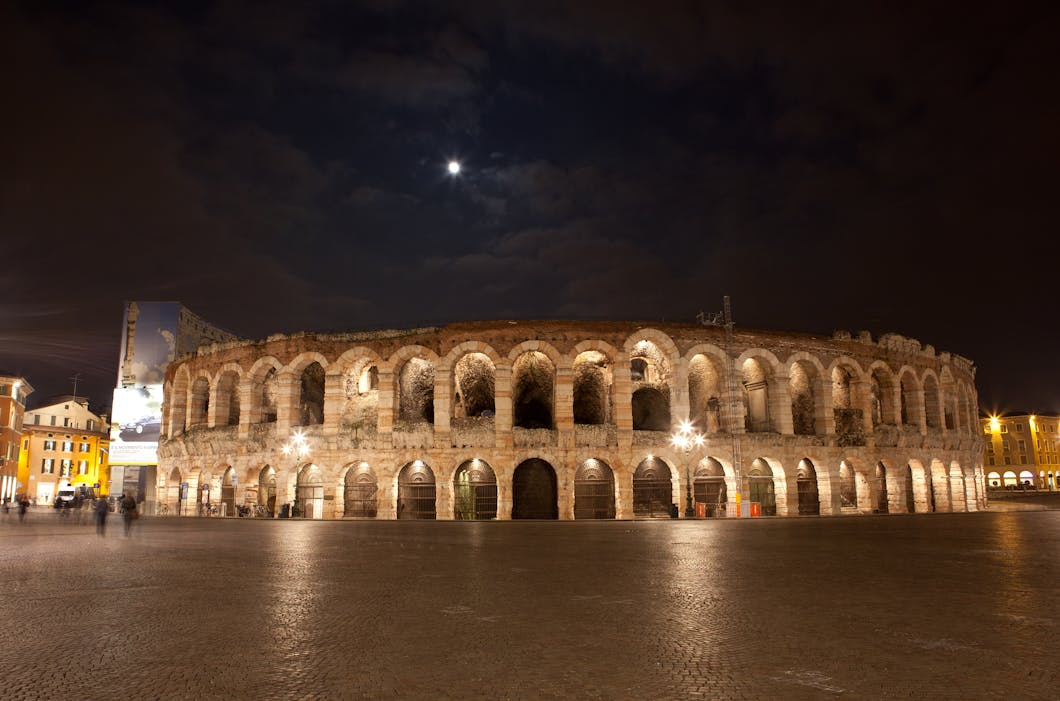 Moon over the Arena