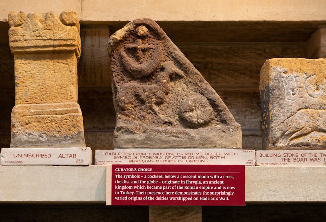Roman Tombstone with Phrygian Deities