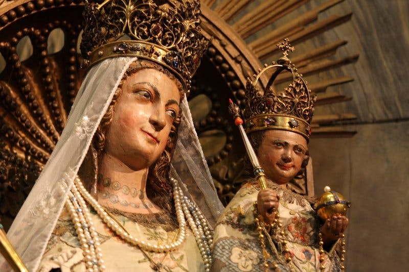 our lady of aachen (14th cent.)