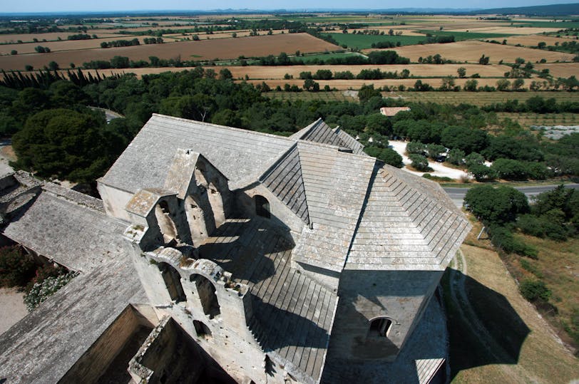 Abbey Church of Notre-Dame from Above
