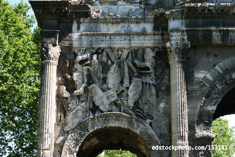 Detail, Roman Triumphal Arch (Orange, France)