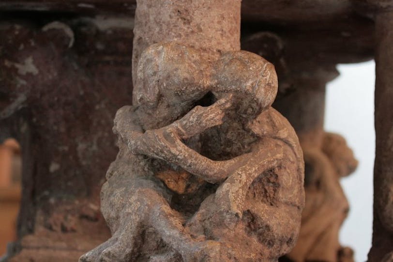 font, limburg cathedral