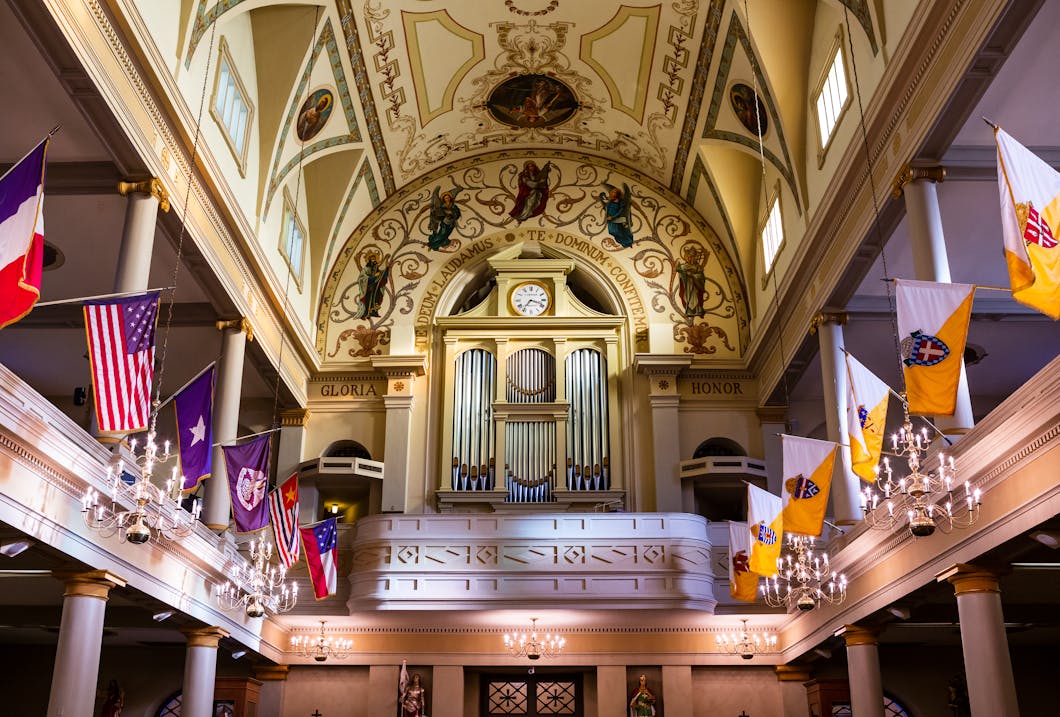Organ, St. Louis Cathedral, New Orleans, Louisiana