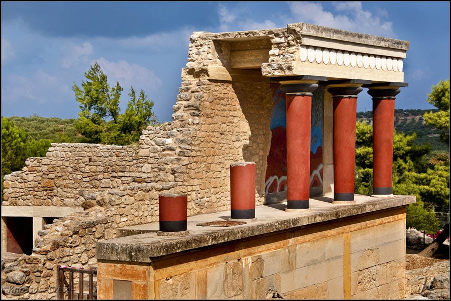 Le palais de knossos