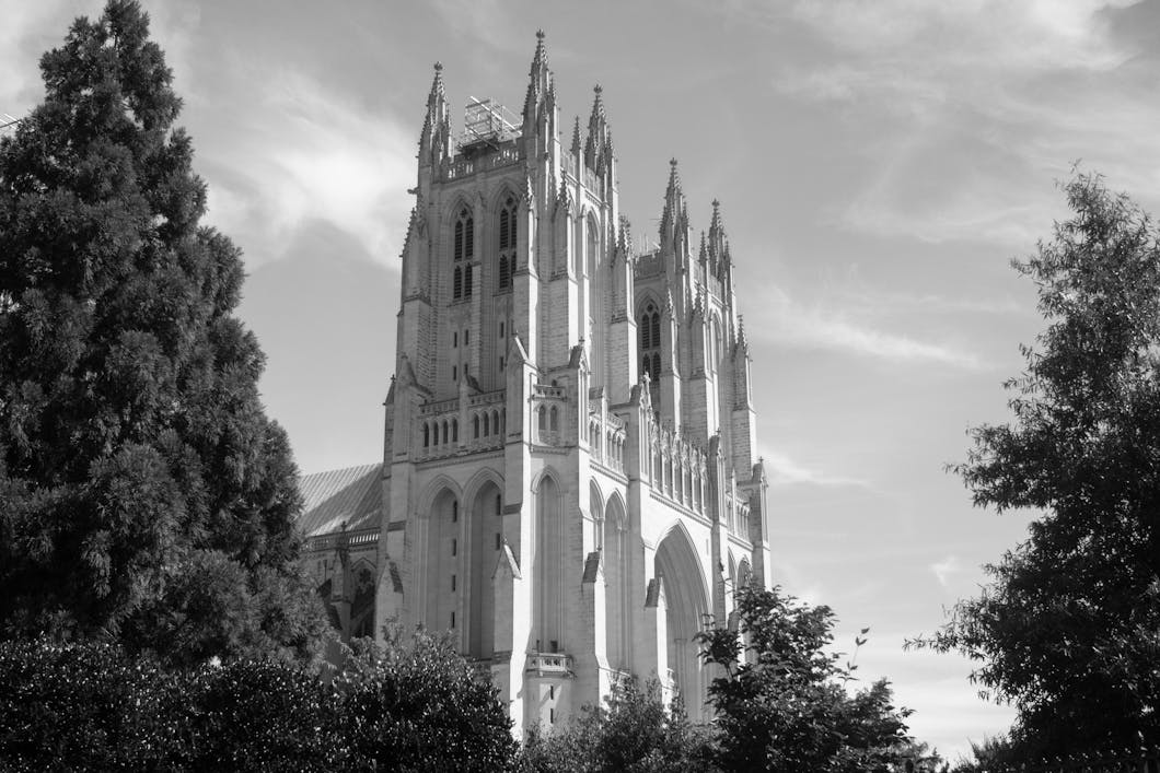 Facade in Black and White
