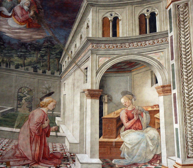 Annunciation of the Virgin, 1469