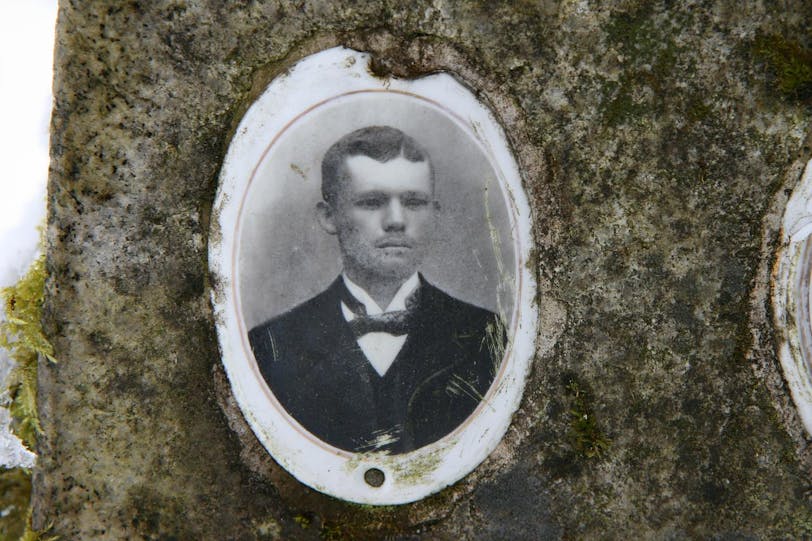 portrait of the deceased
