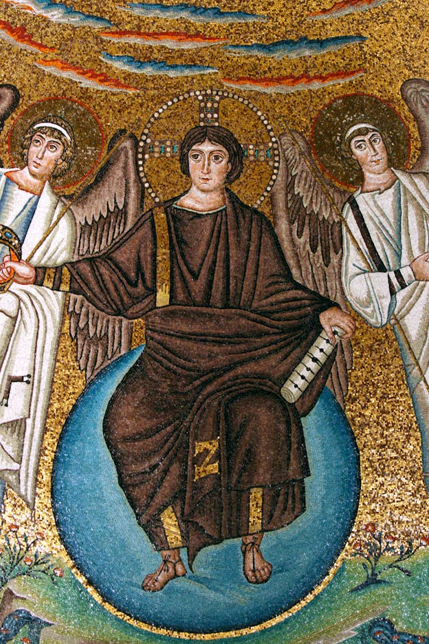 Apse Mosaic: Christ the Redeemer with Angels