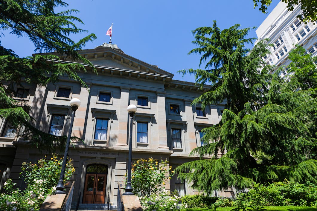 Exterior, Pioneer Courthouse - Portland, Oregon