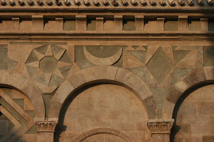 sun and crescent moon