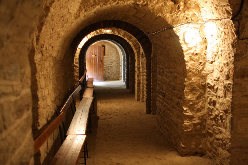 Crypt: South Aisle Looking West