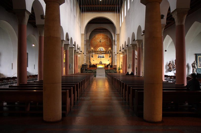 nave looking east