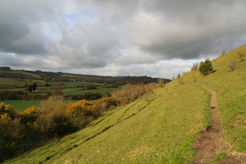 Path to the Cerne Abbas Giant