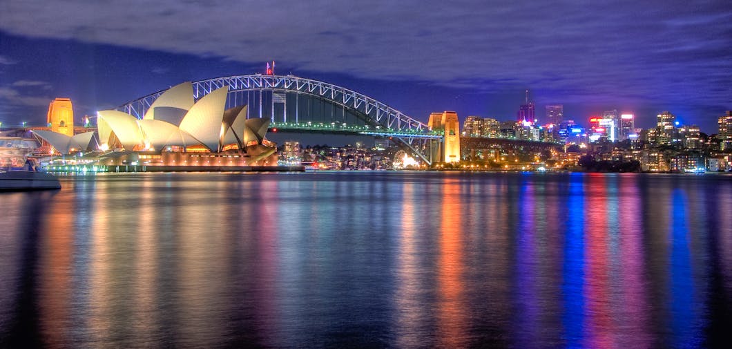 Sydney Skyline by Night