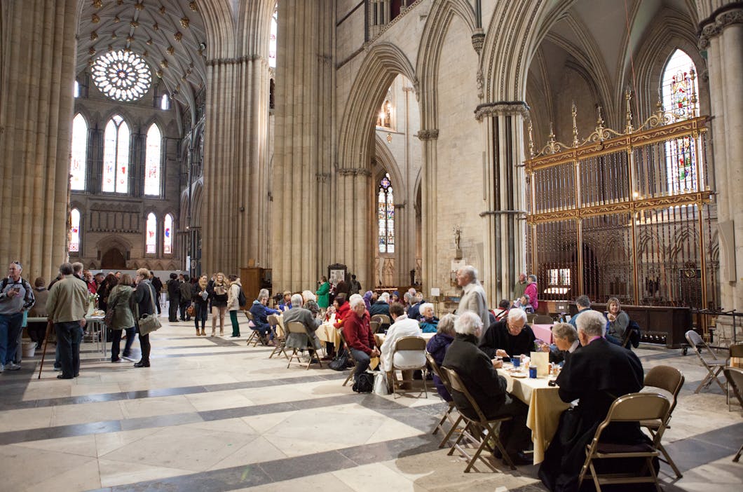 Tea and Cakes in the Minster