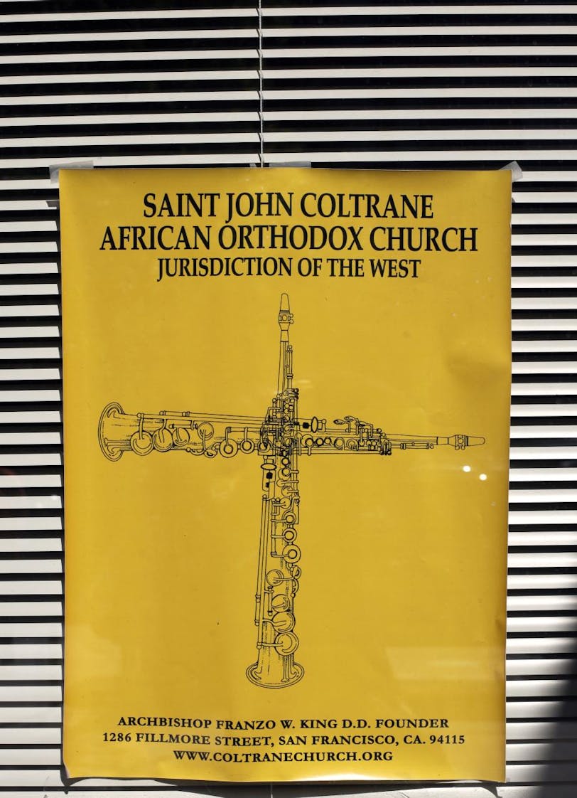 church of saint john coltrane