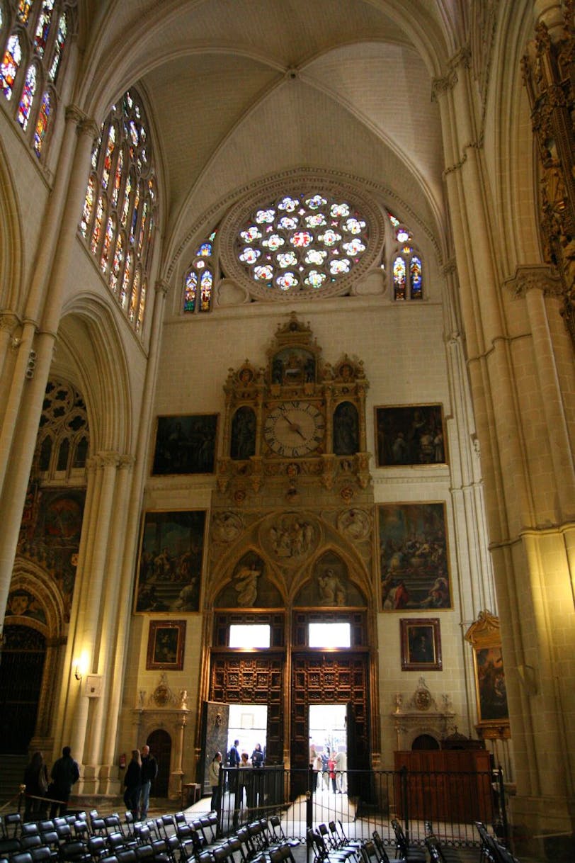 north door and rose
