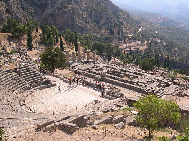 Theater in Delphi