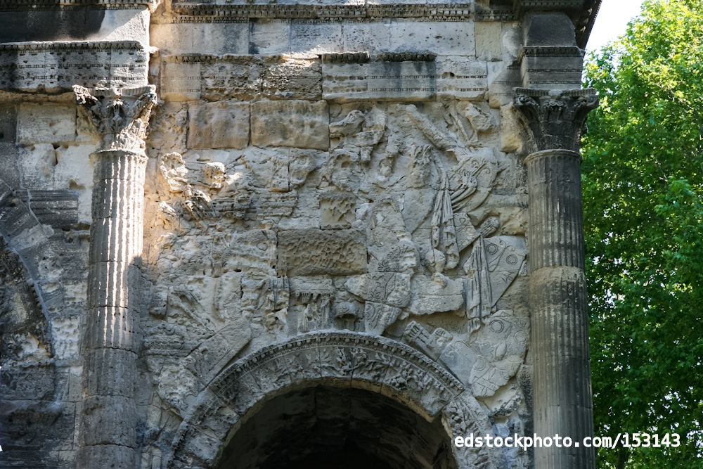 Detail, Roman Triumphal Arch (Orange, France)