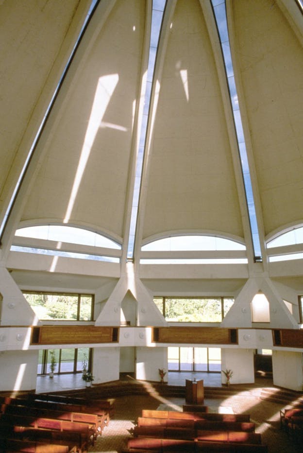 Interior of Baha'i Temple