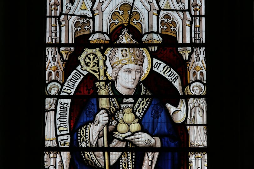 Detail of Glass in East Window