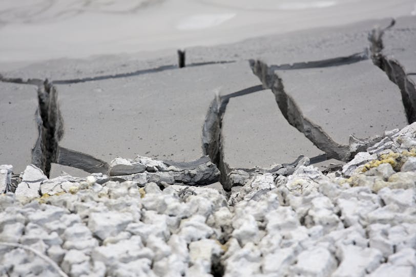 Cracked Clay