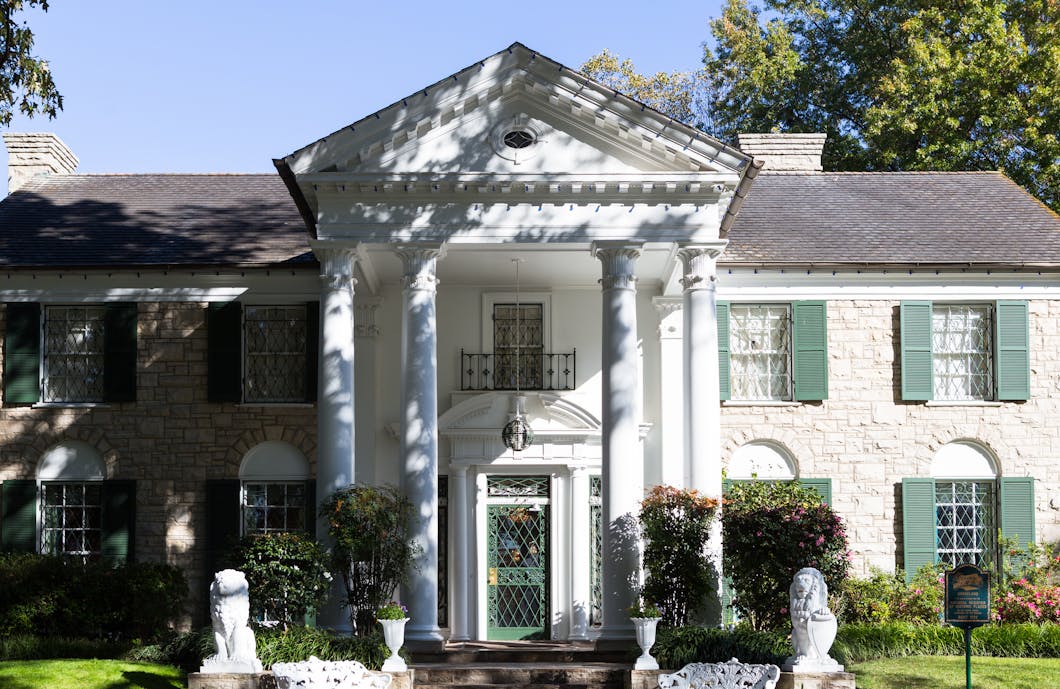 Graceland Exterior, Memphis, Tennessee