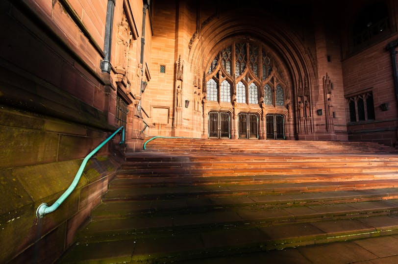 Porch Shadows, Liverpool Cathedral, Liverpool, England