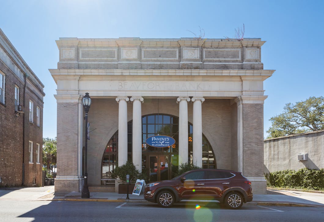 Exterior, Beaufort Bank (Panini's) - Beaufort, SC