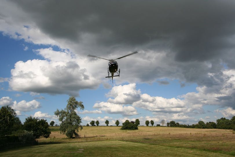 helicopter takeoff