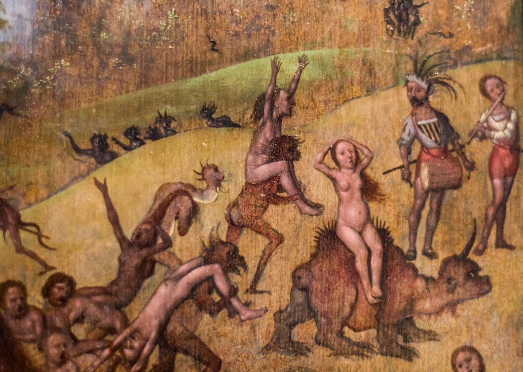 The Damned, *Last Judgment Triptych* by by Jan Mostaert