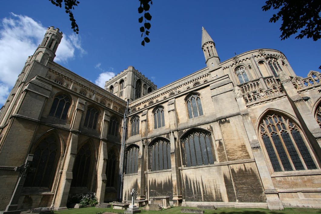 south transept and apse