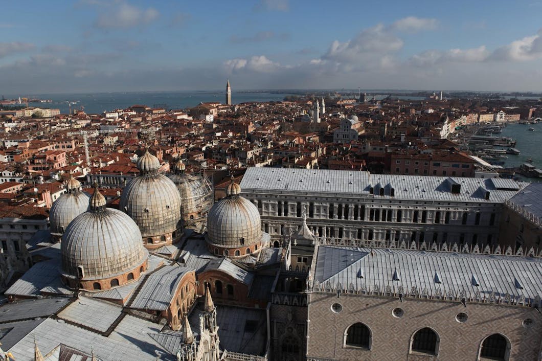 View of Venice from St. Mark's campanile