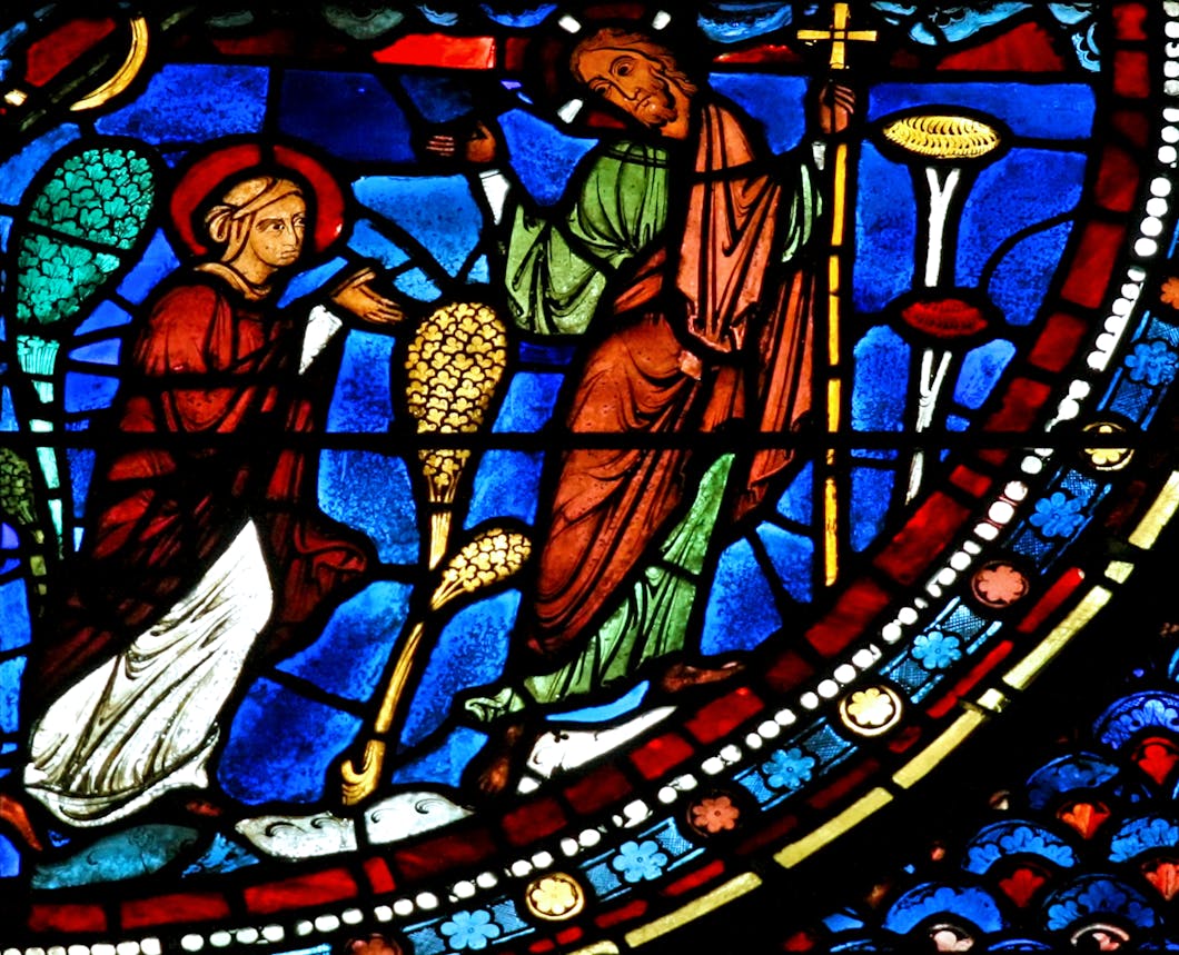 Mary Magdalene Window: 12: Noli Me Tangere