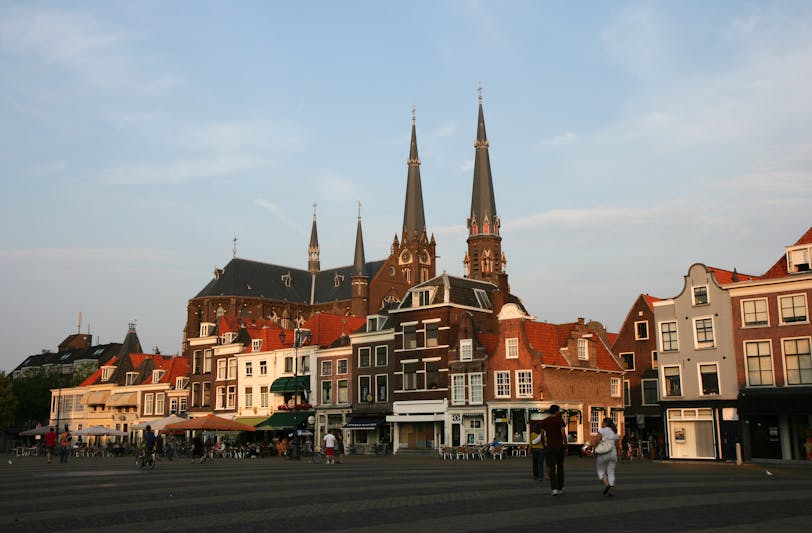Markt at Sunset