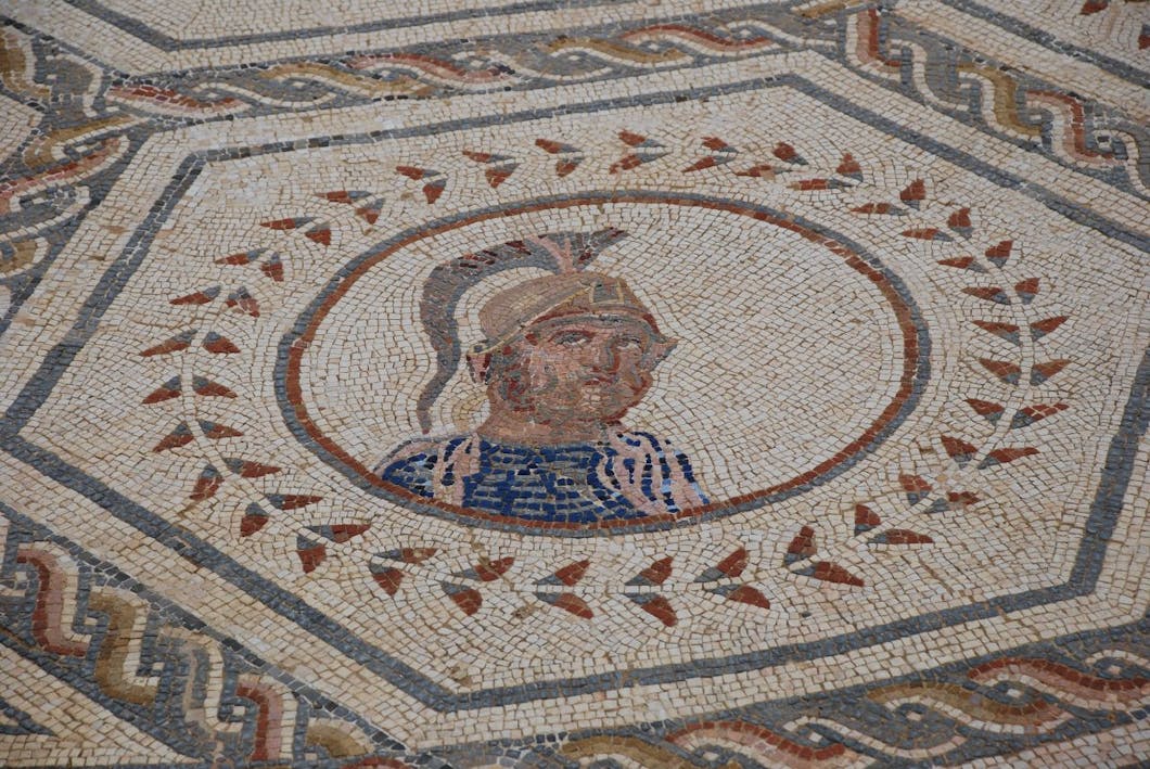 mars, planets mosaic, italica