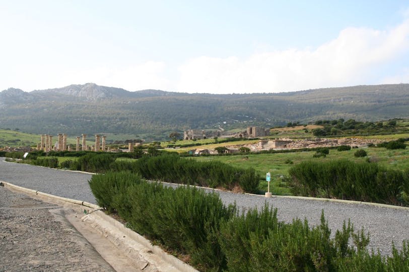 roman ruins at bolonia