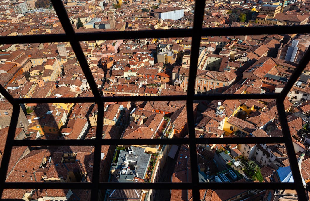 Asinelli Tower View, Bologna, Italy
